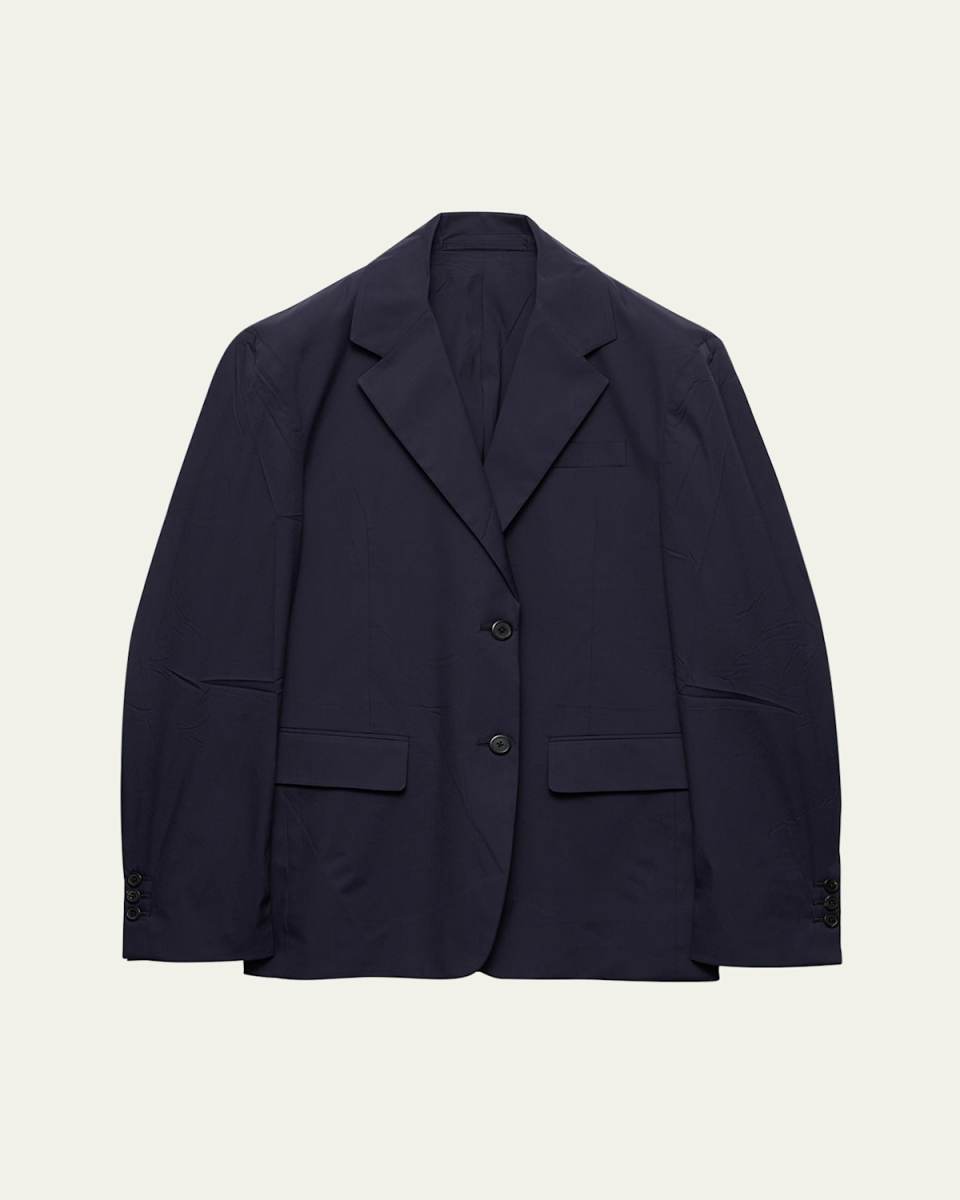 Menswear Poplin Jacket